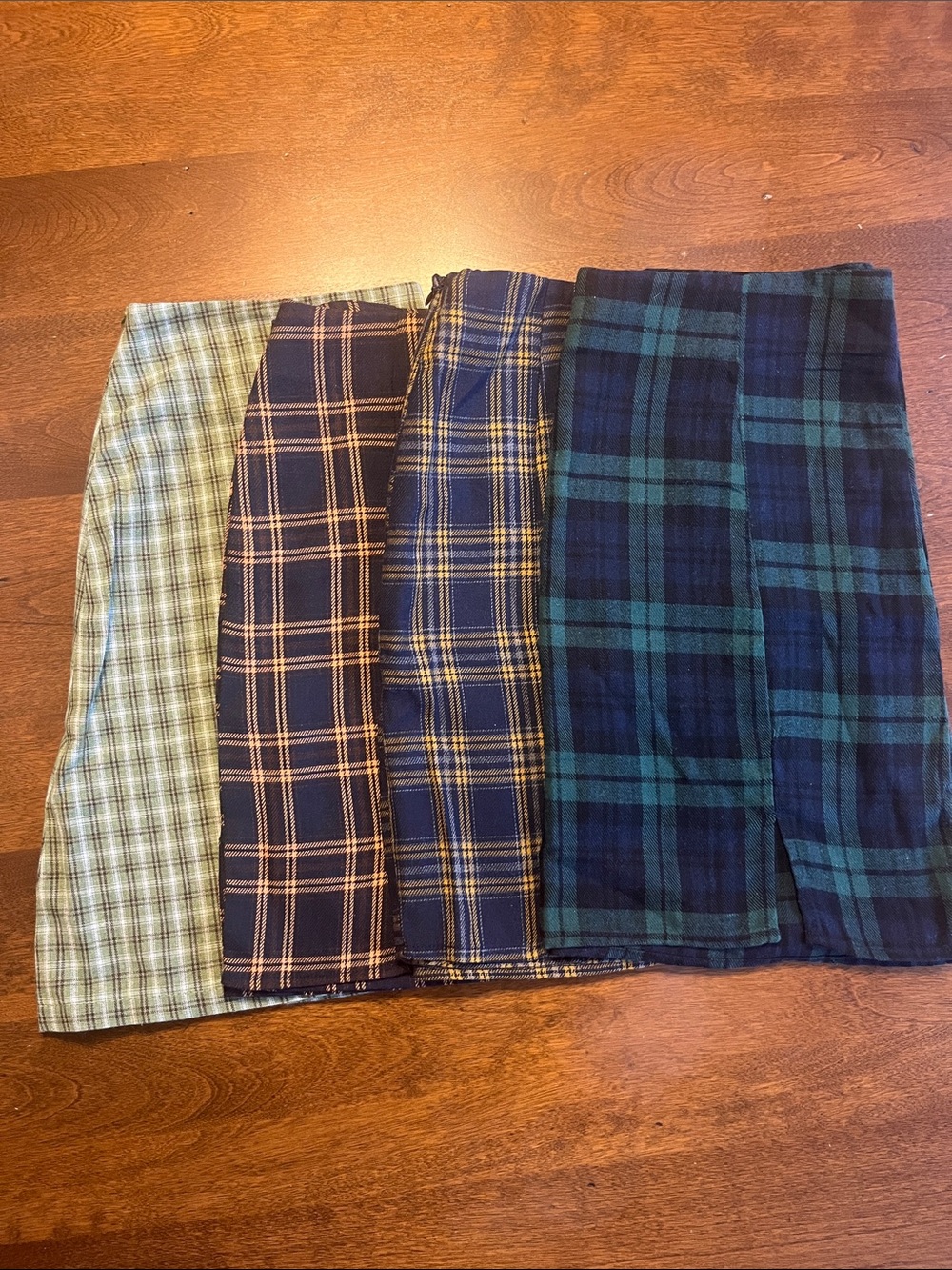 Plaid Skirt Bundle - 4 Skirts